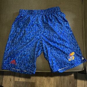 University of Kansas Jayhawks Adidas Medium Shorts
